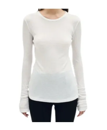Fiene Ribbed Long-Sleeve Top