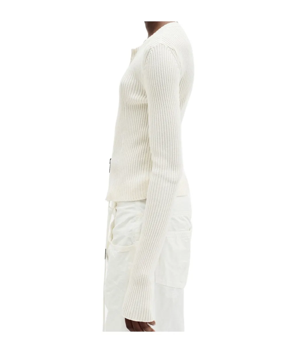 Ann Demeulemeester Terna Zip-Up Cardigan