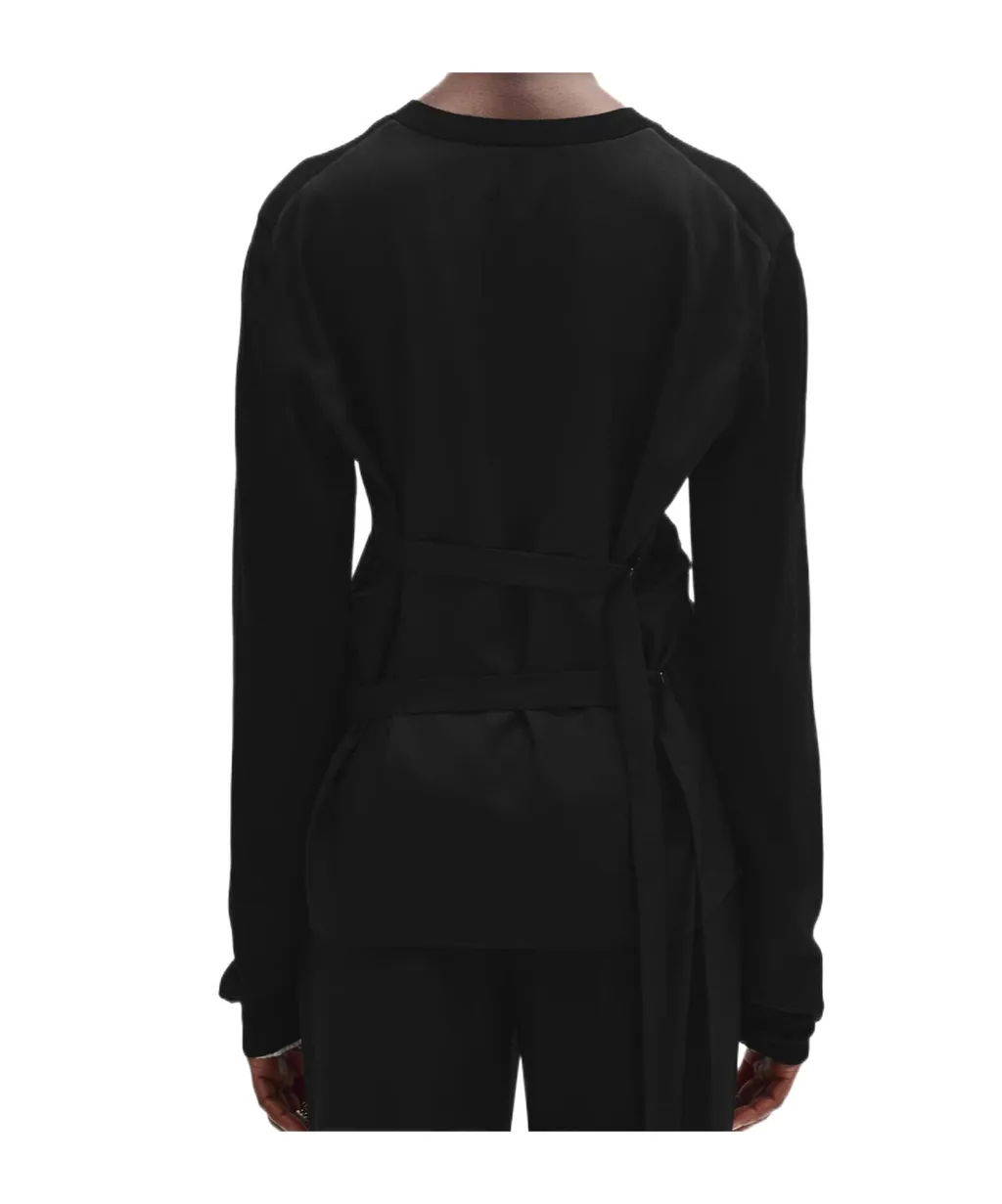 Asymmetric Spliced Cardigan
