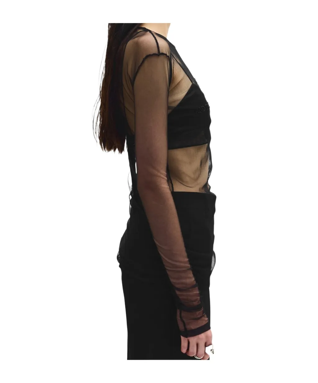 Ann Demeulemeester Fiene Sunset Bleeding Long Sleeve Top