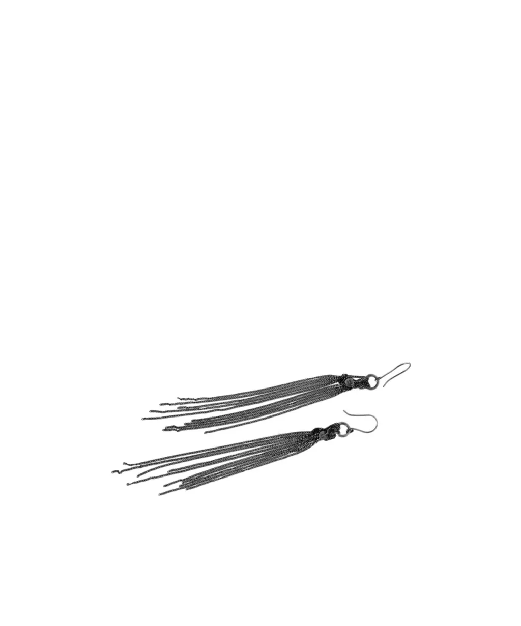Ann Demeulemeester Wivi Knot Detailed Drop Earrings