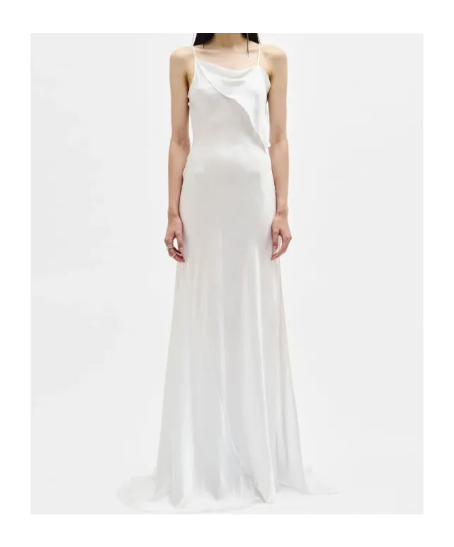 Aaricia Satin Maxi Dress