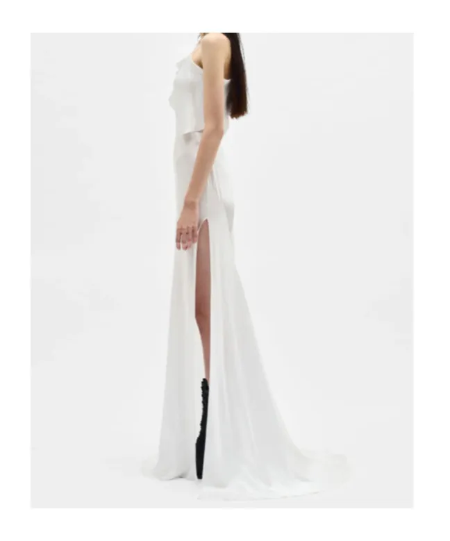 Aaricia Satin Maxi Dress