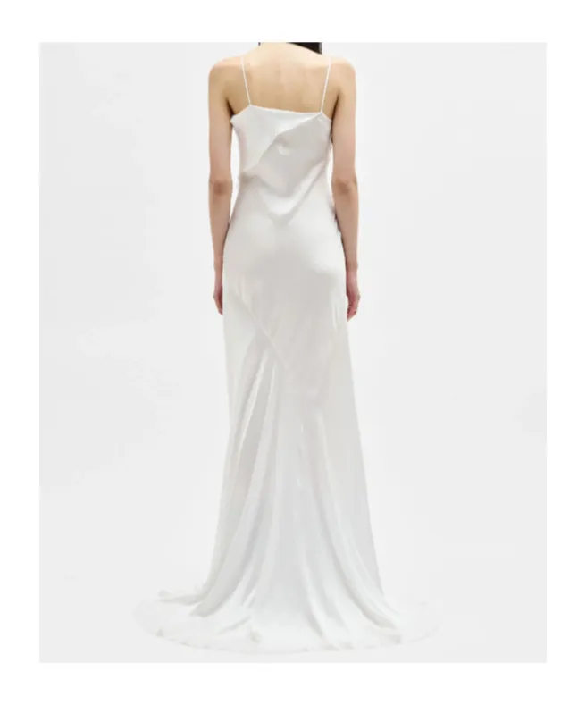 Aaricia Satin Maxi Dress