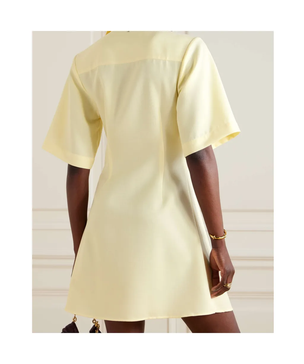 Ami Short Sleeved Shirt Dress