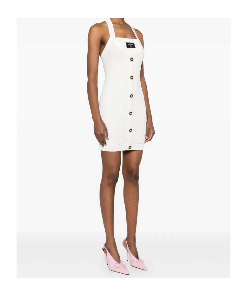 Ribbed Mini Dress