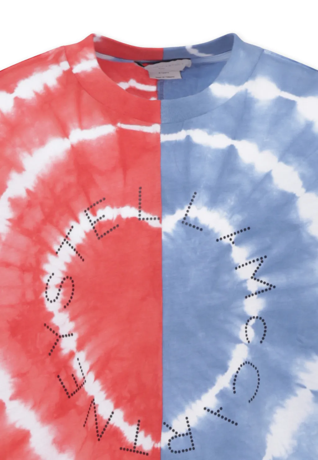 Stella Mccartney Kids Logo Printed Tie-Dye Dress