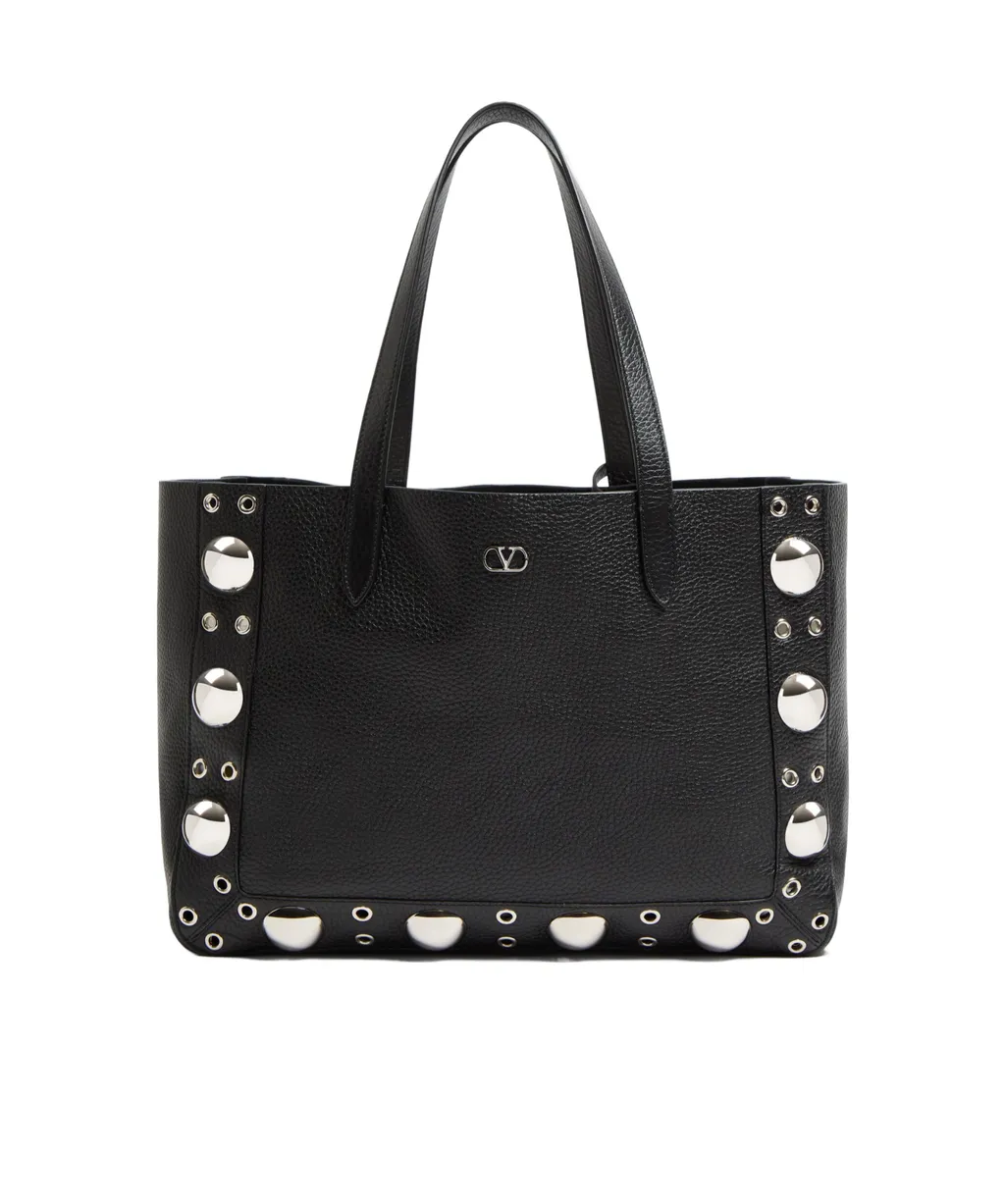 Valentino Nellcte Logo Plaque Shoulder Bag