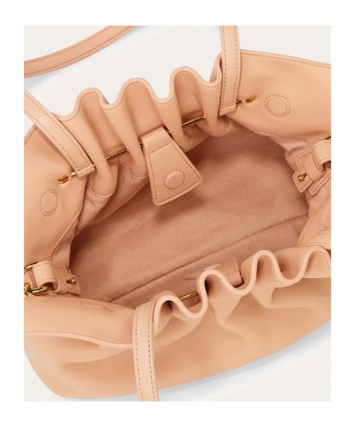 Ferragamo Small Gather Detailed Soft Bag