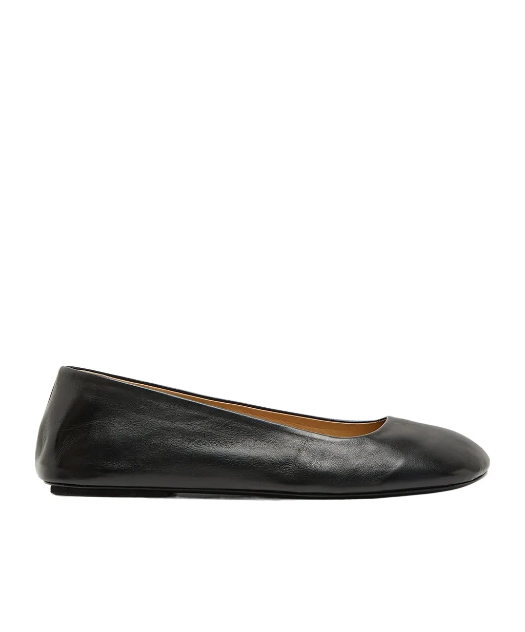Marsll Square Toe Slip-On Ballerina Shoes