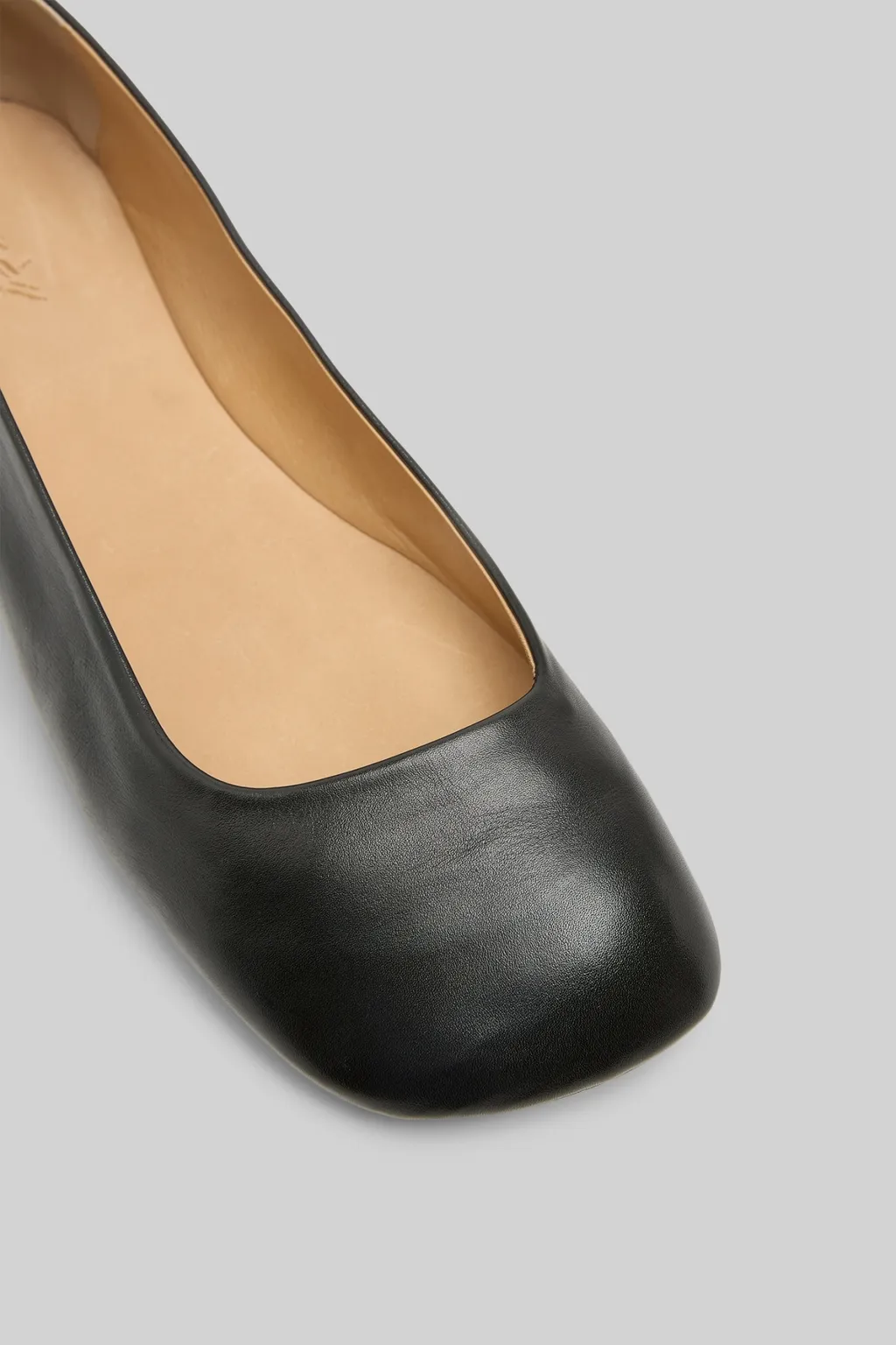 Marsll Square Toe Slip-On Ballerina Shoes