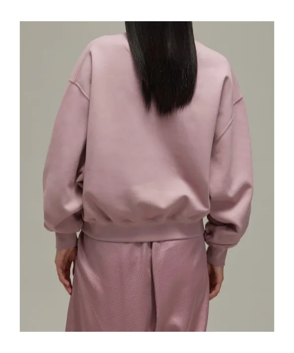 Brushed Terry Boxy Crew Sweatshirt