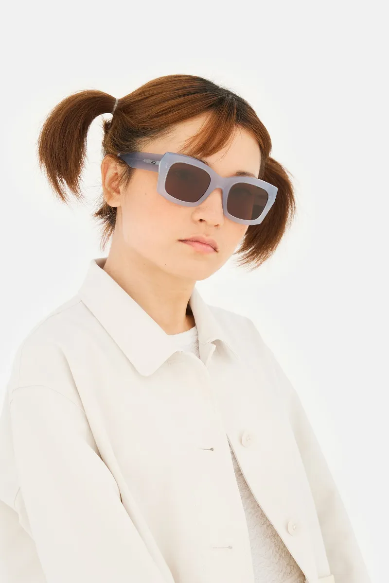 Geometric Frame Sunglasses