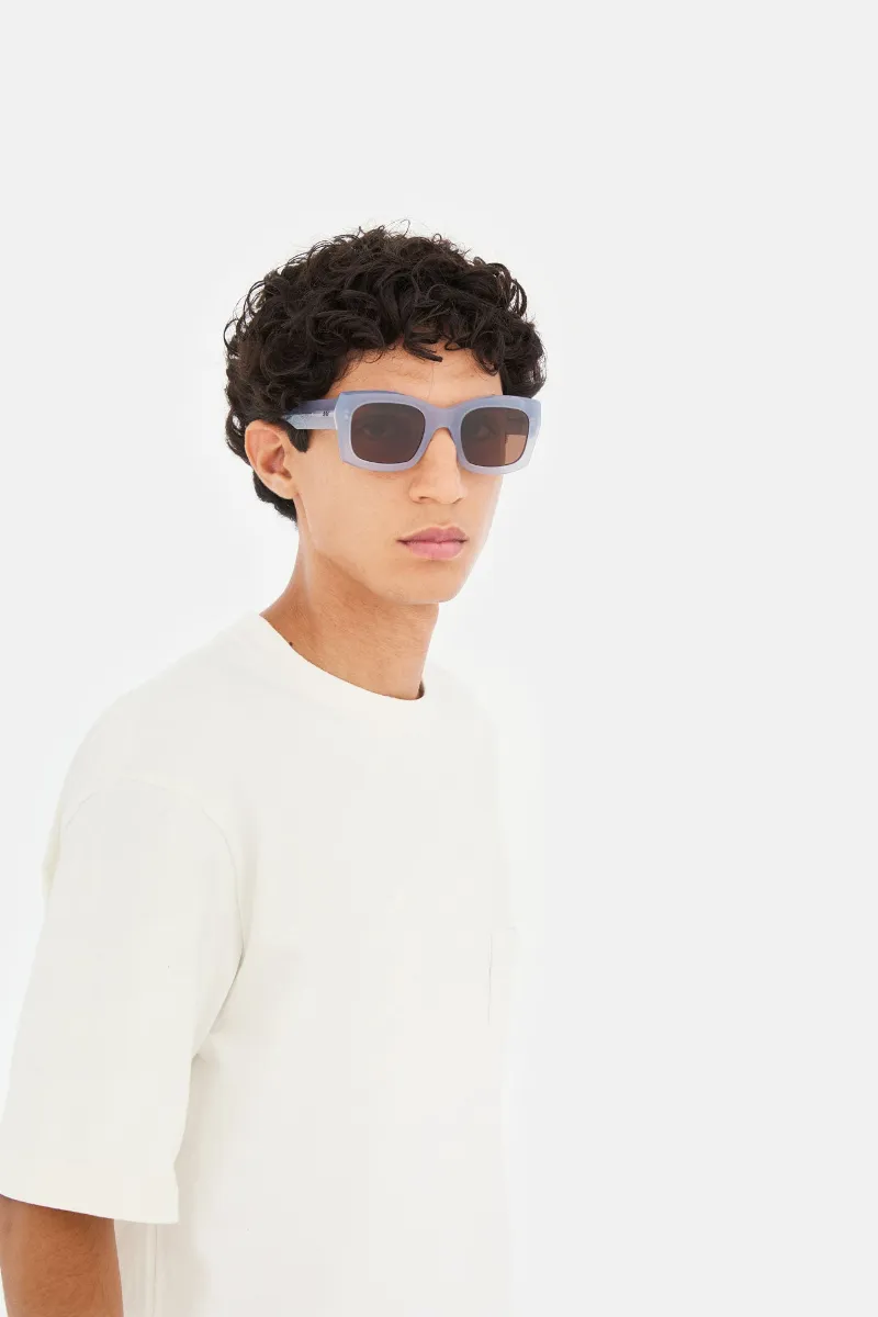 Geometric Frame Sunglasses