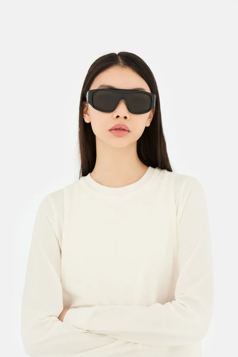 Geometric Frame Sunglasses