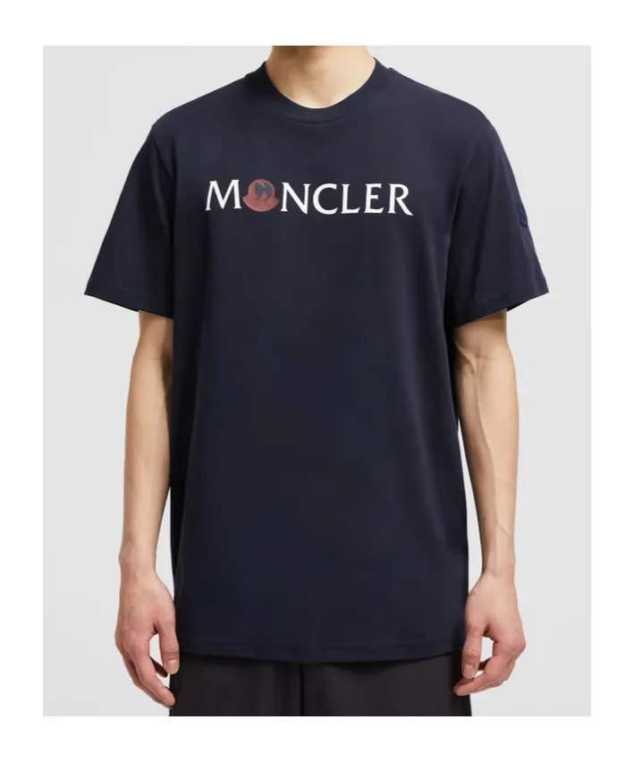 Moncler Logo-Printed Crewneck T-Shirt
