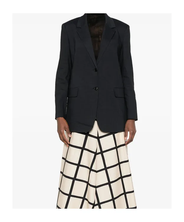 Theory Single Breasted Tailored Blazer