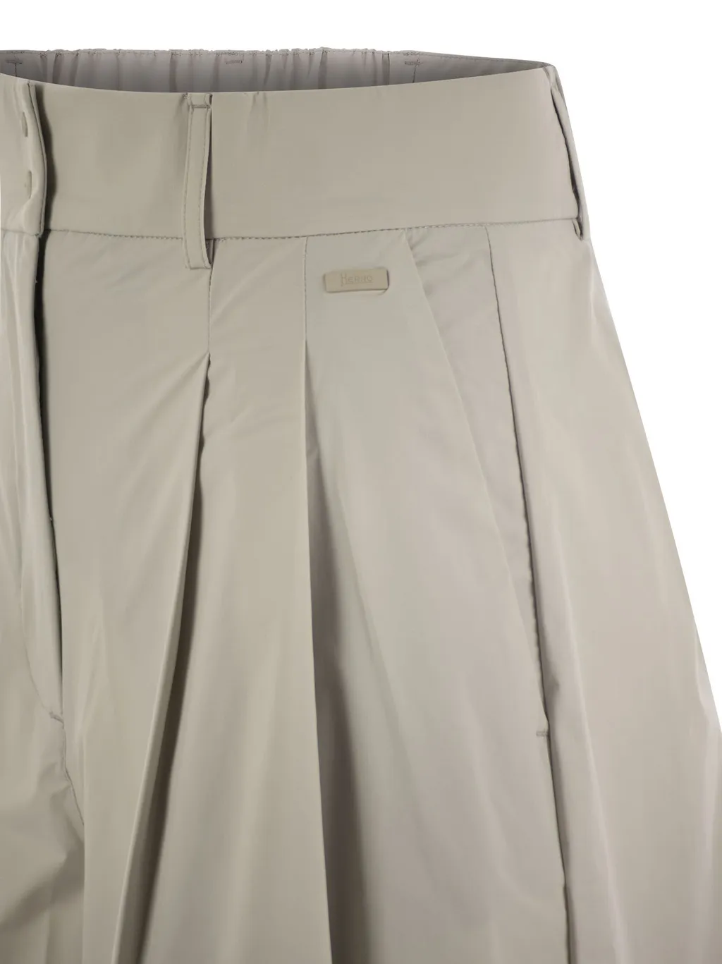 Pleated Detail Shorts