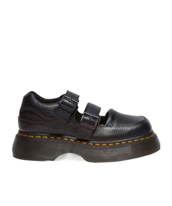 Buzz Milled Nappa Leather Mary Jane Shoes