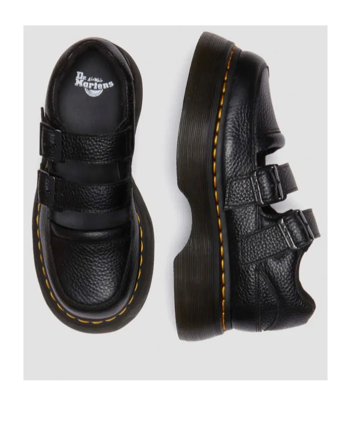 Buzz Milled Nappa Leather Mary Jane Shoes