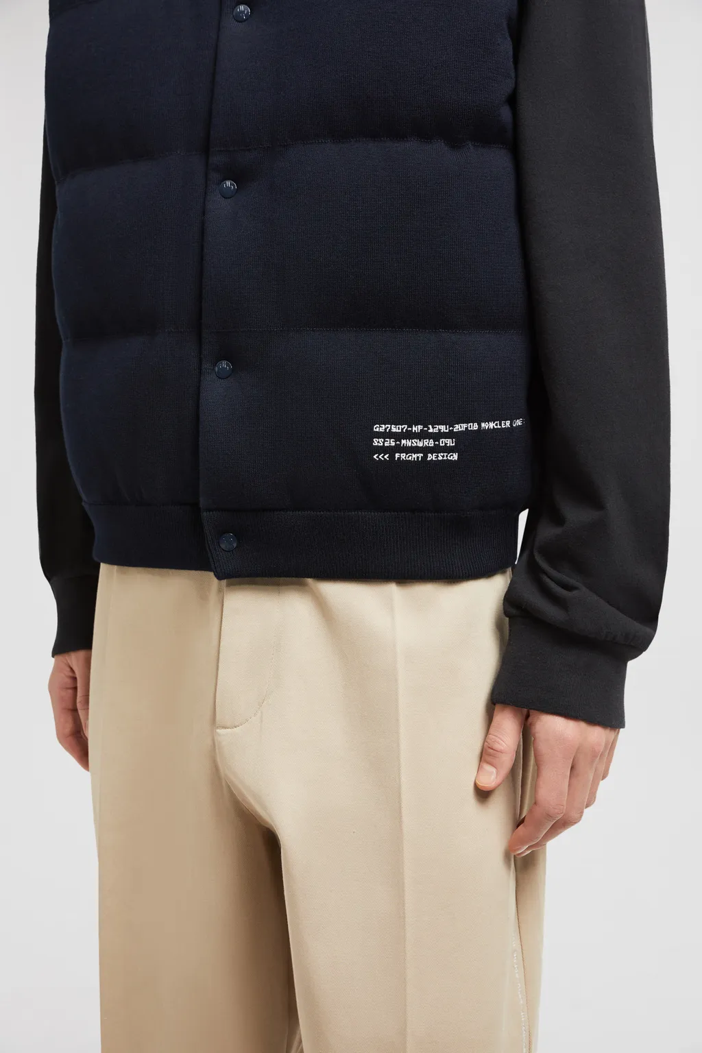Moncler X Frgmt Button-Up Padded Vest