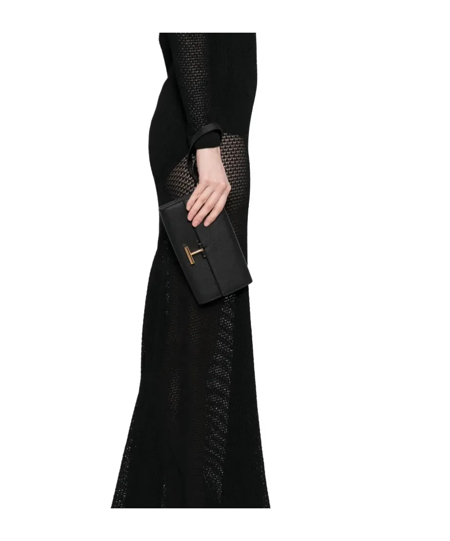 Tom Ford T-Shaped Foldover-Top Pouch