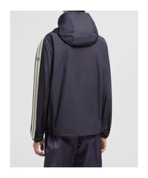 Moncler Zip-Up Hooded Jacket