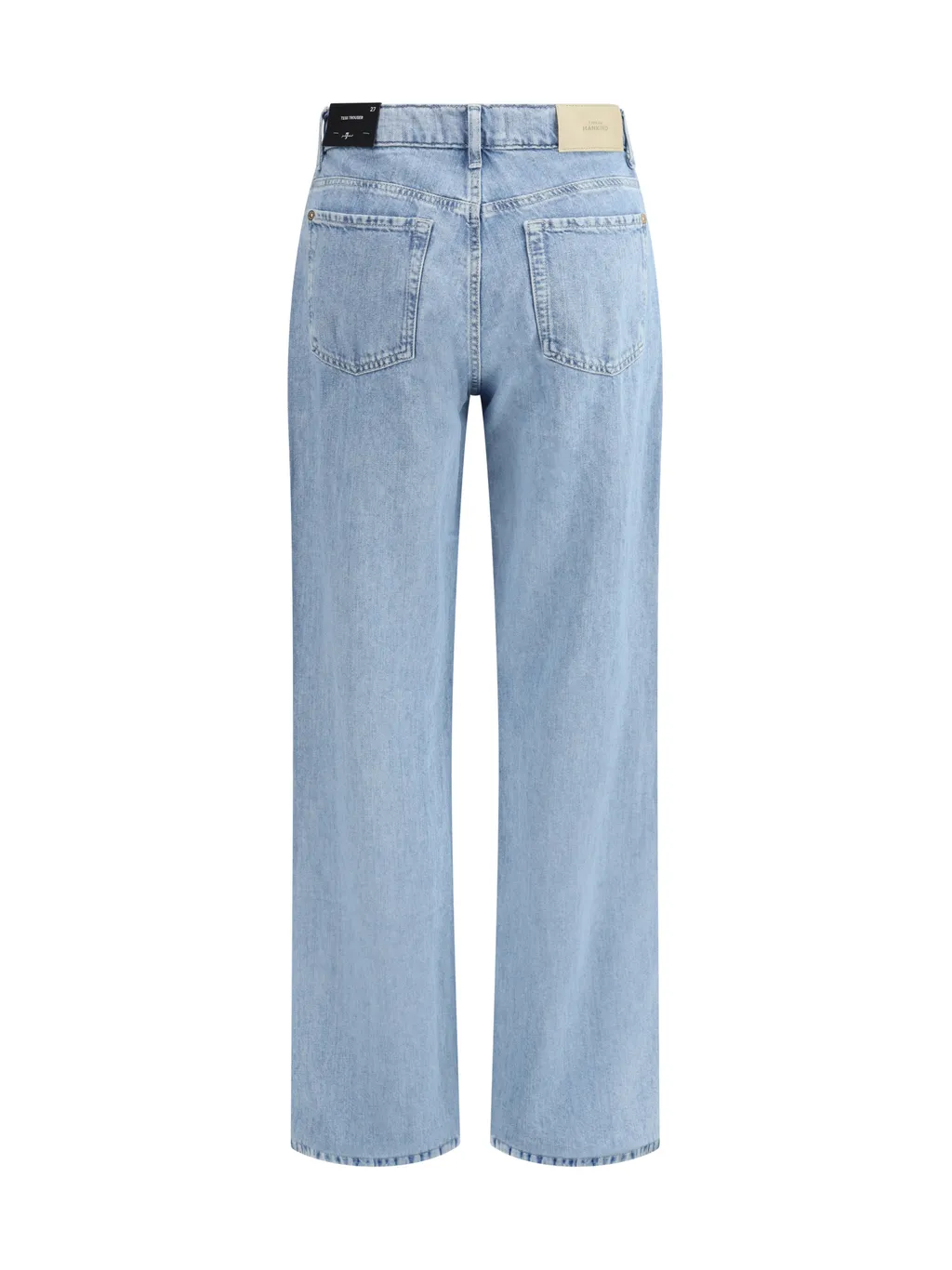 Tess High Waisted Linen Blend Jeans
