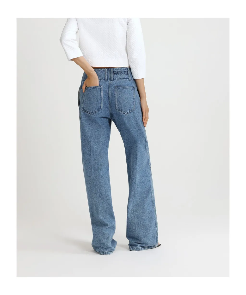 Wide-Leg Jeans