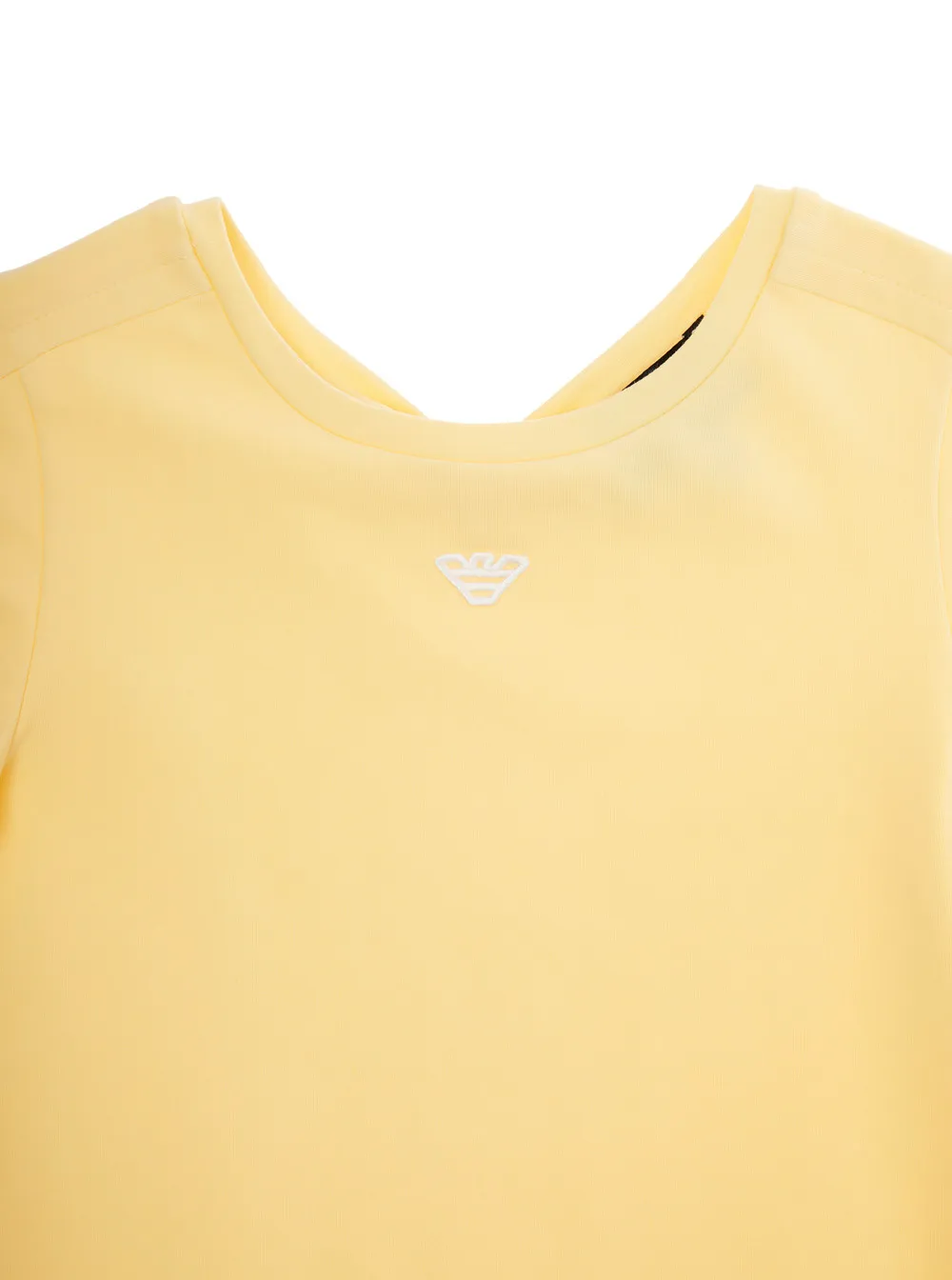 Emporio Armani Kids Ruffled Hem Dress