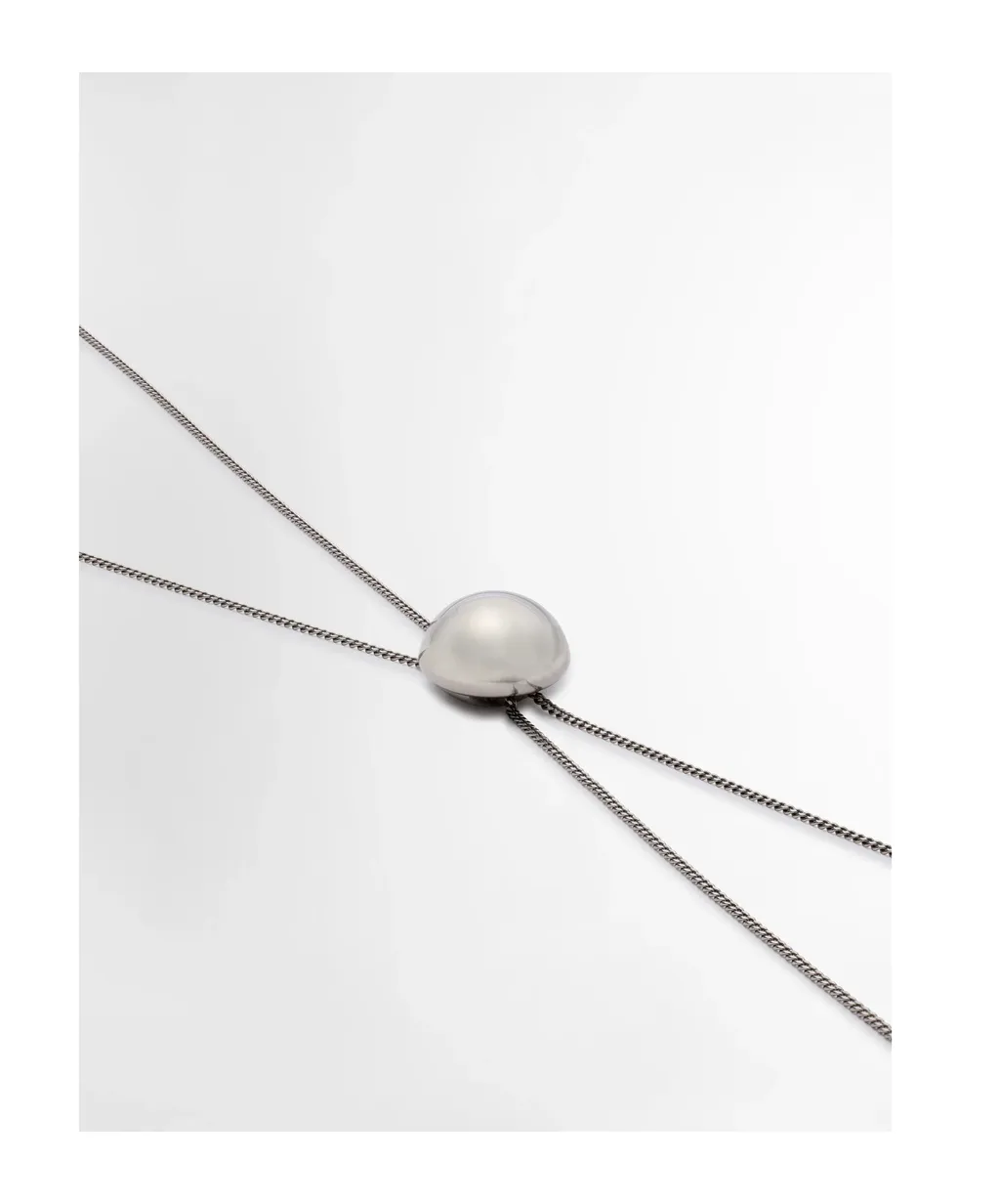 Rattle Bolo Tie Necklace
