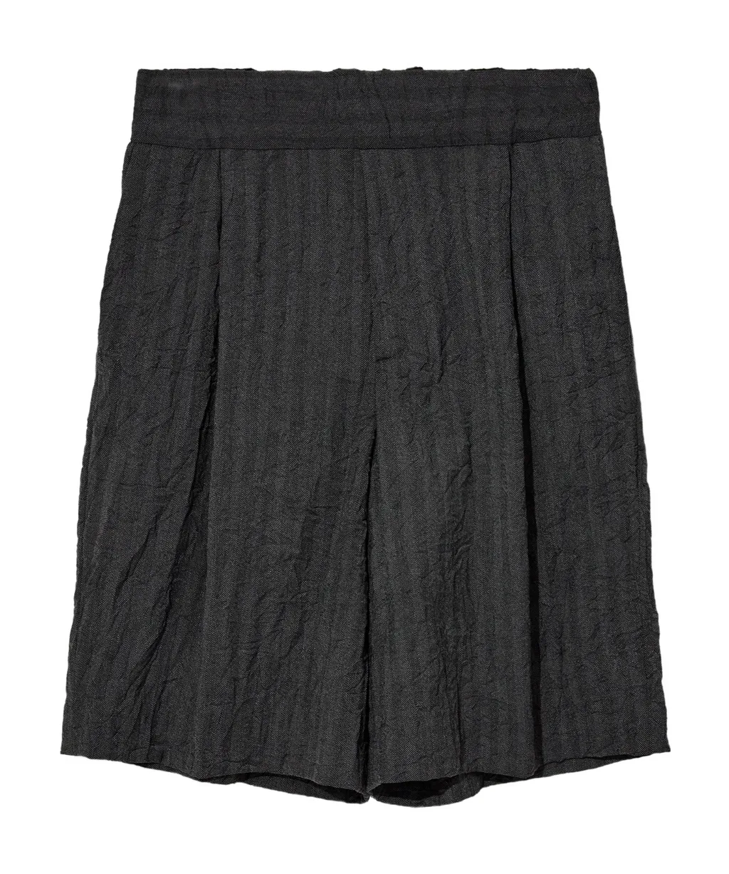 Pleated Shorts