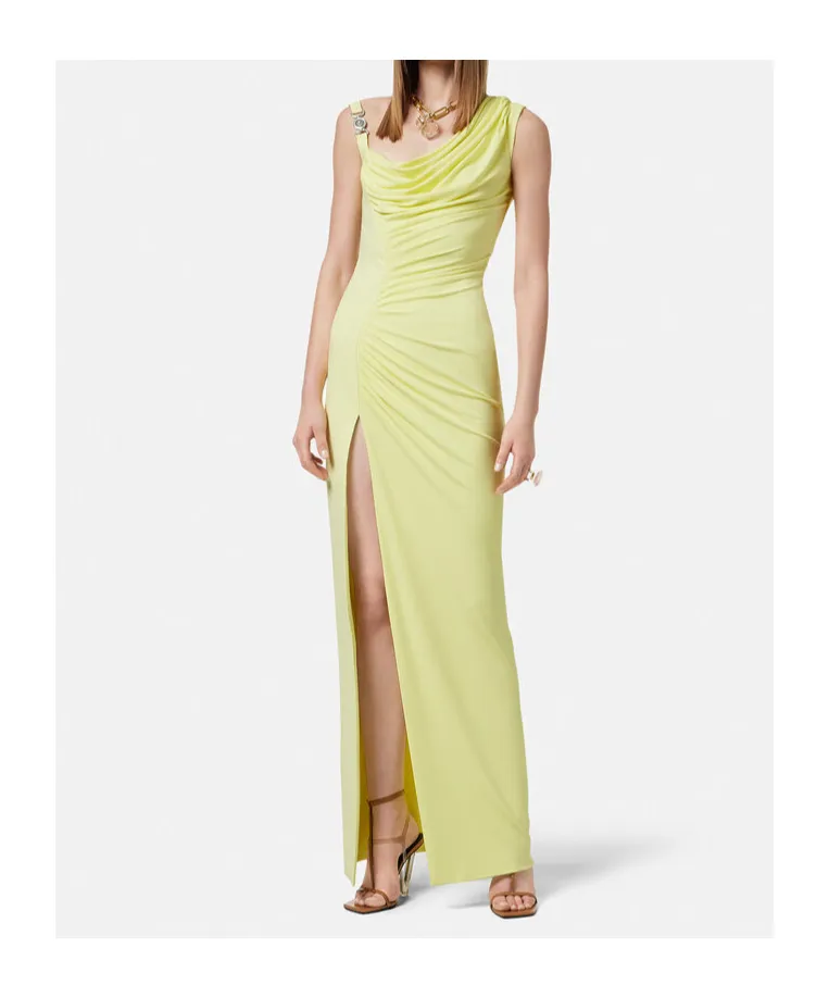 Versace Medusa '95 Draped Gown