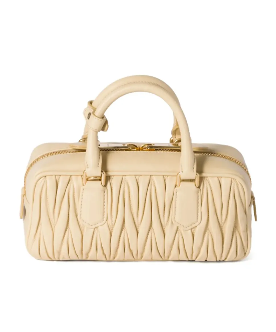 Arcadie Matelassé Nappa Leather Bag
