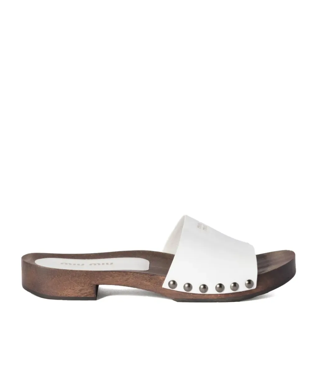 Patent-Leather Clogs