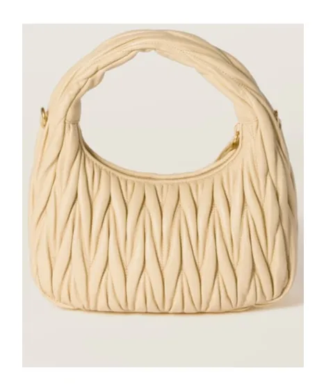 Wander Matelassé Nappa Leather Hobo Bag