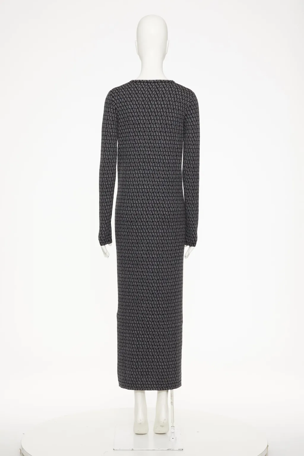 Valentino Toile Iconographe V-Neck Cardigan Dress