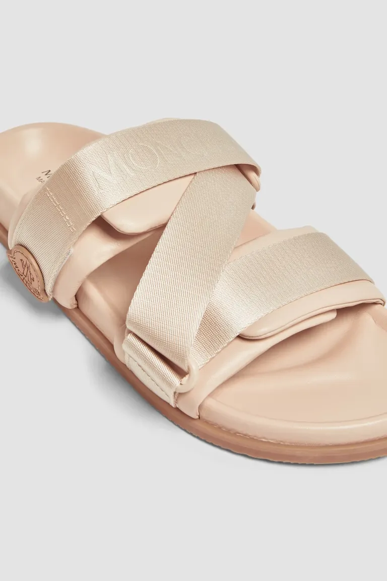 Mon Summer Nappa Leather Slides