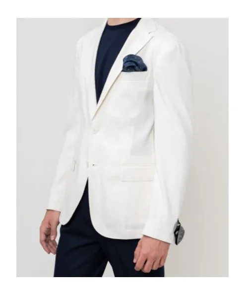 Linen-Blend Blazer