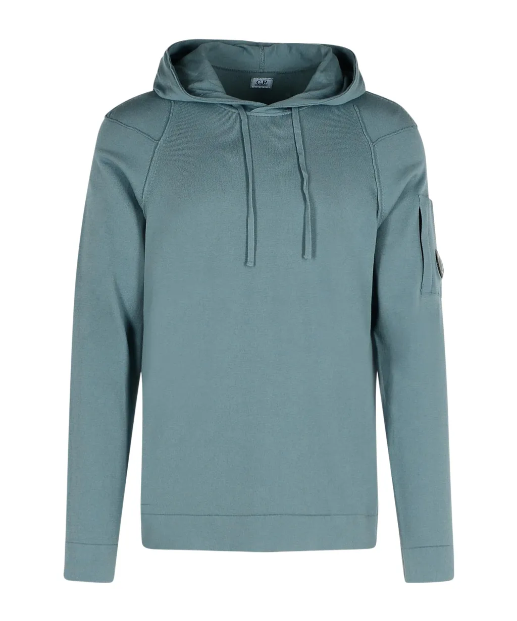 C.P. Company Lens Detailed Drawstring Hoodie