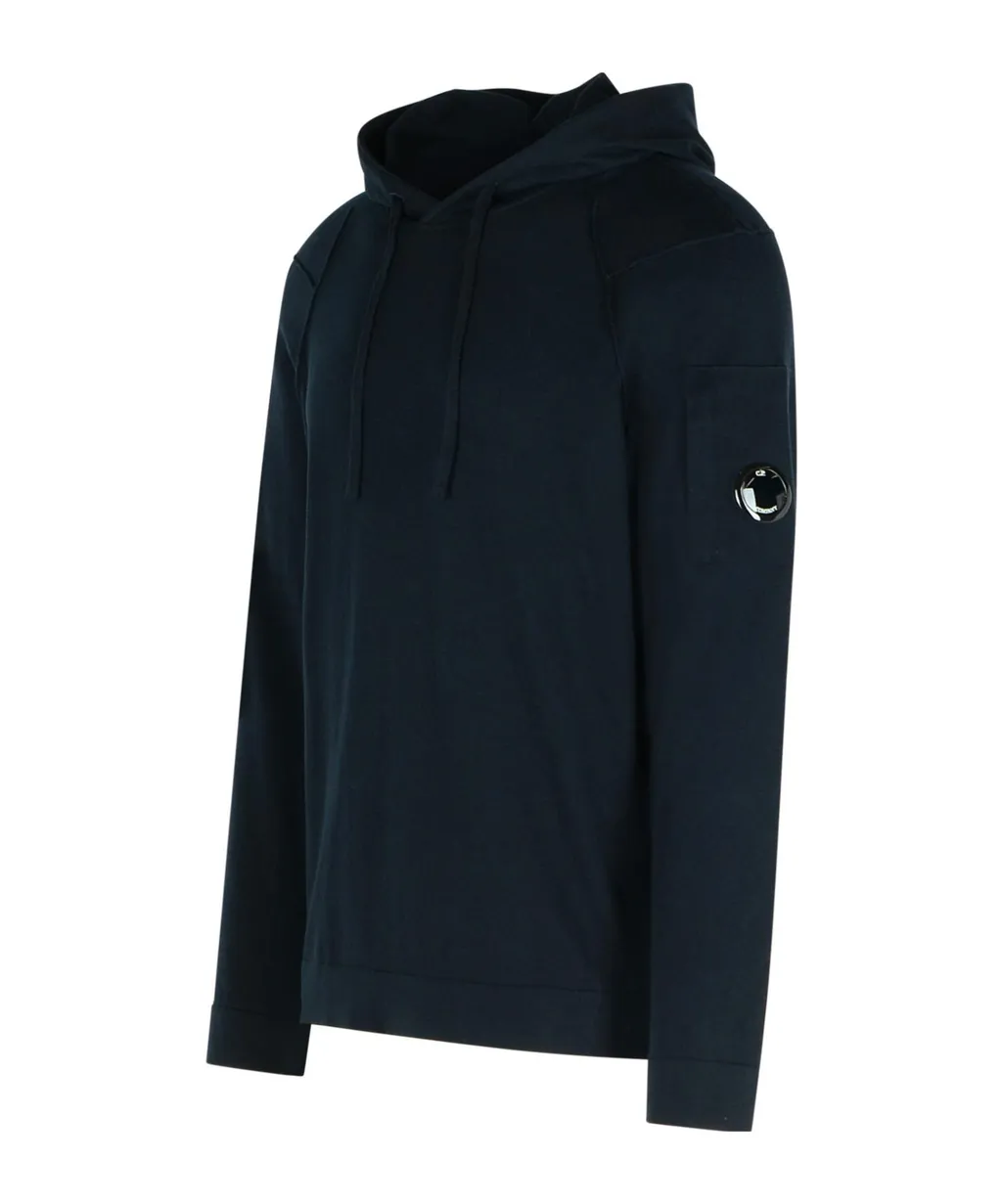 C.P. Company Lens Detailed Drawstring Hoodie