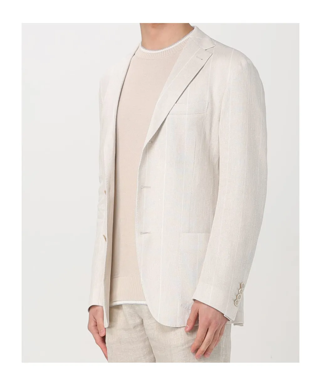Long-Sleeved Suit Jacket