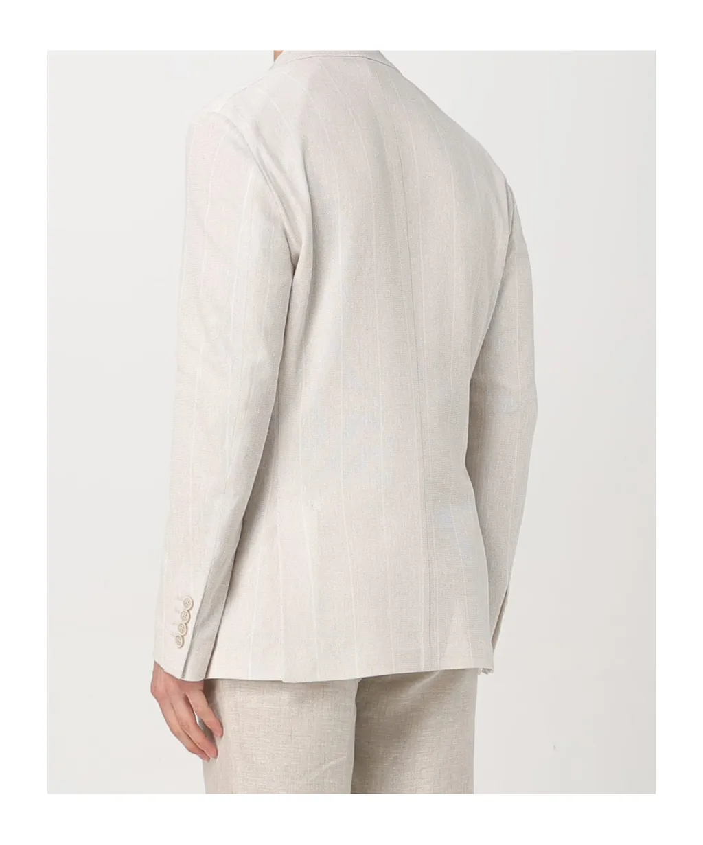 Long-Sleeved Suit Jacket