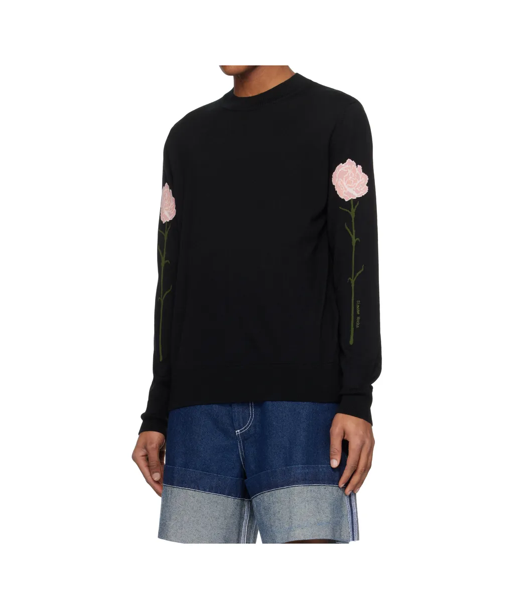 Carnation Knitted Sweater