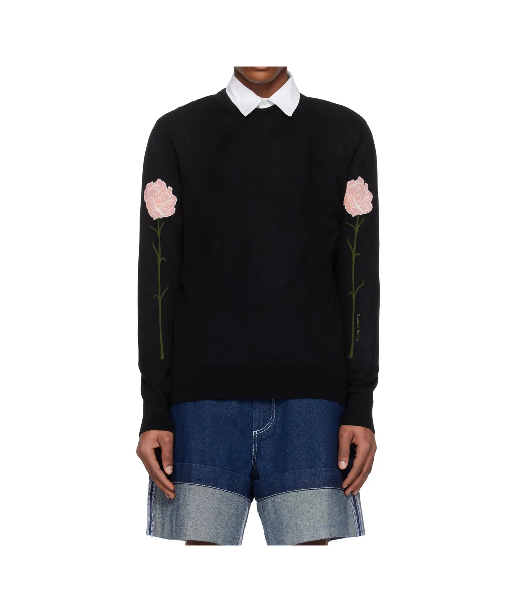 Carnation Knitted Sweater