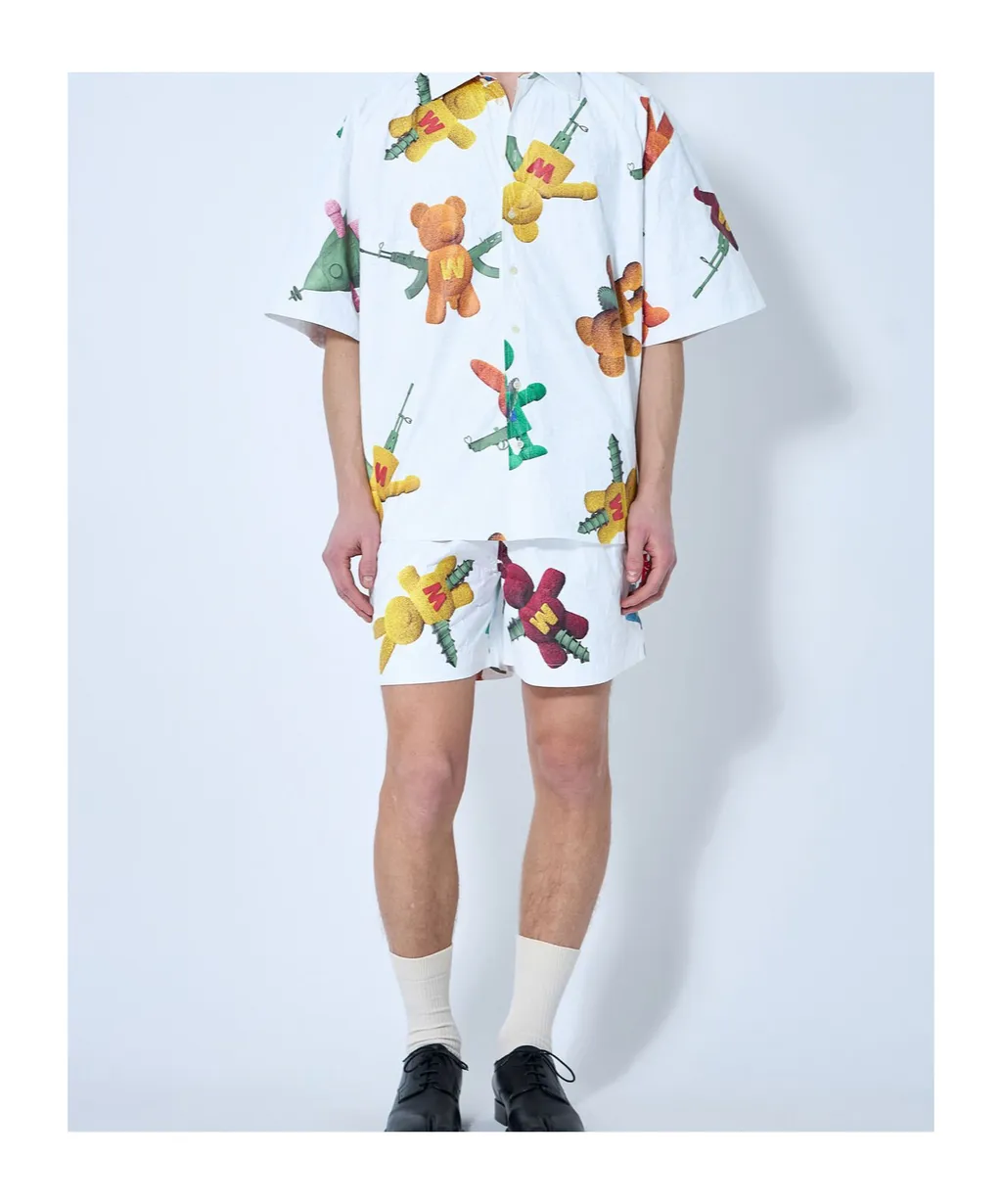 Walter Van Beirendonck Star Pattern Shorts