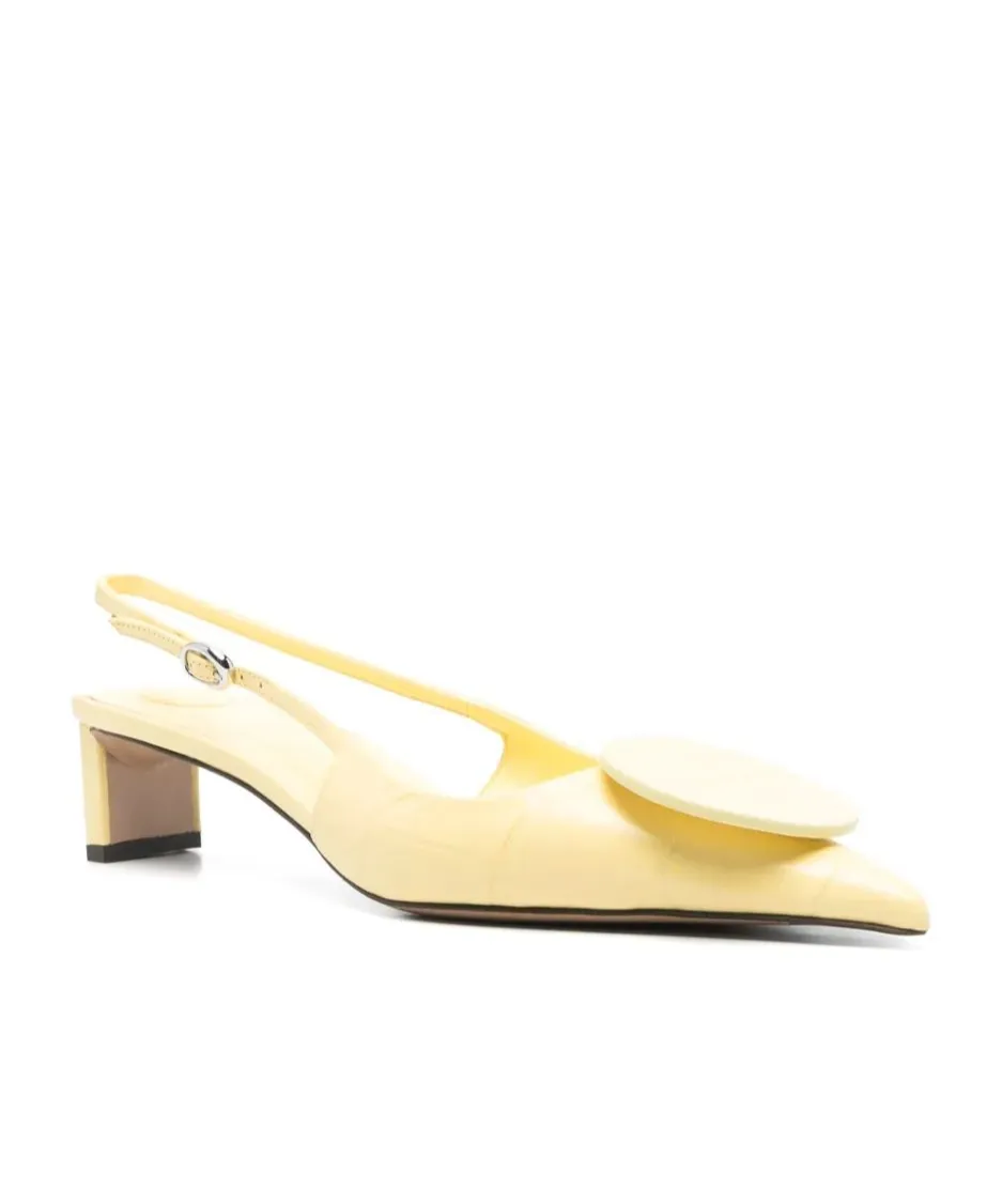 Jacquemus Pointed Toe Les Slingbacks Duelo Pumps