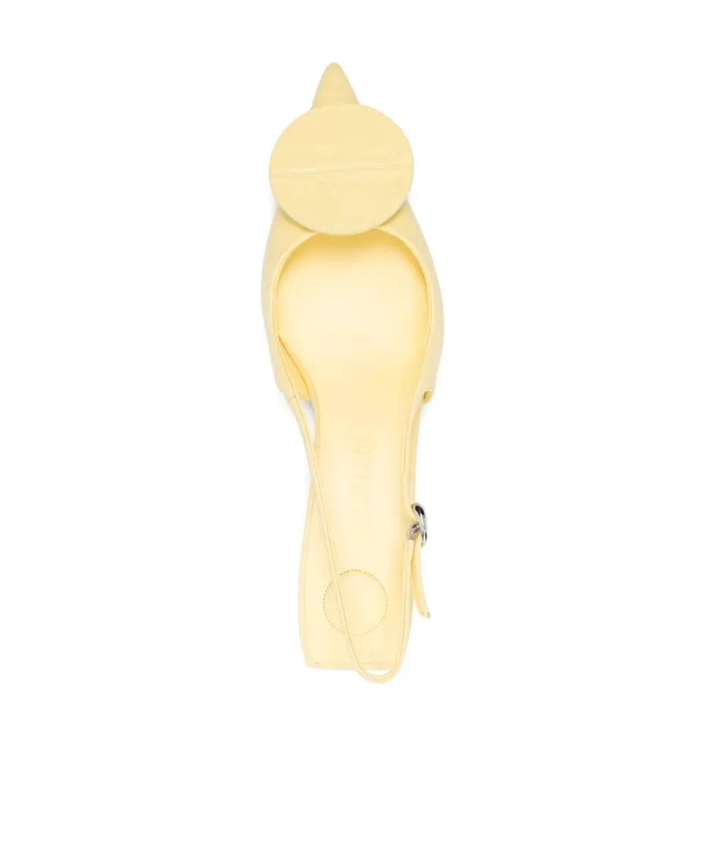 Jacquemus Pointed Toe Les Slingbacks Duelo Pumps