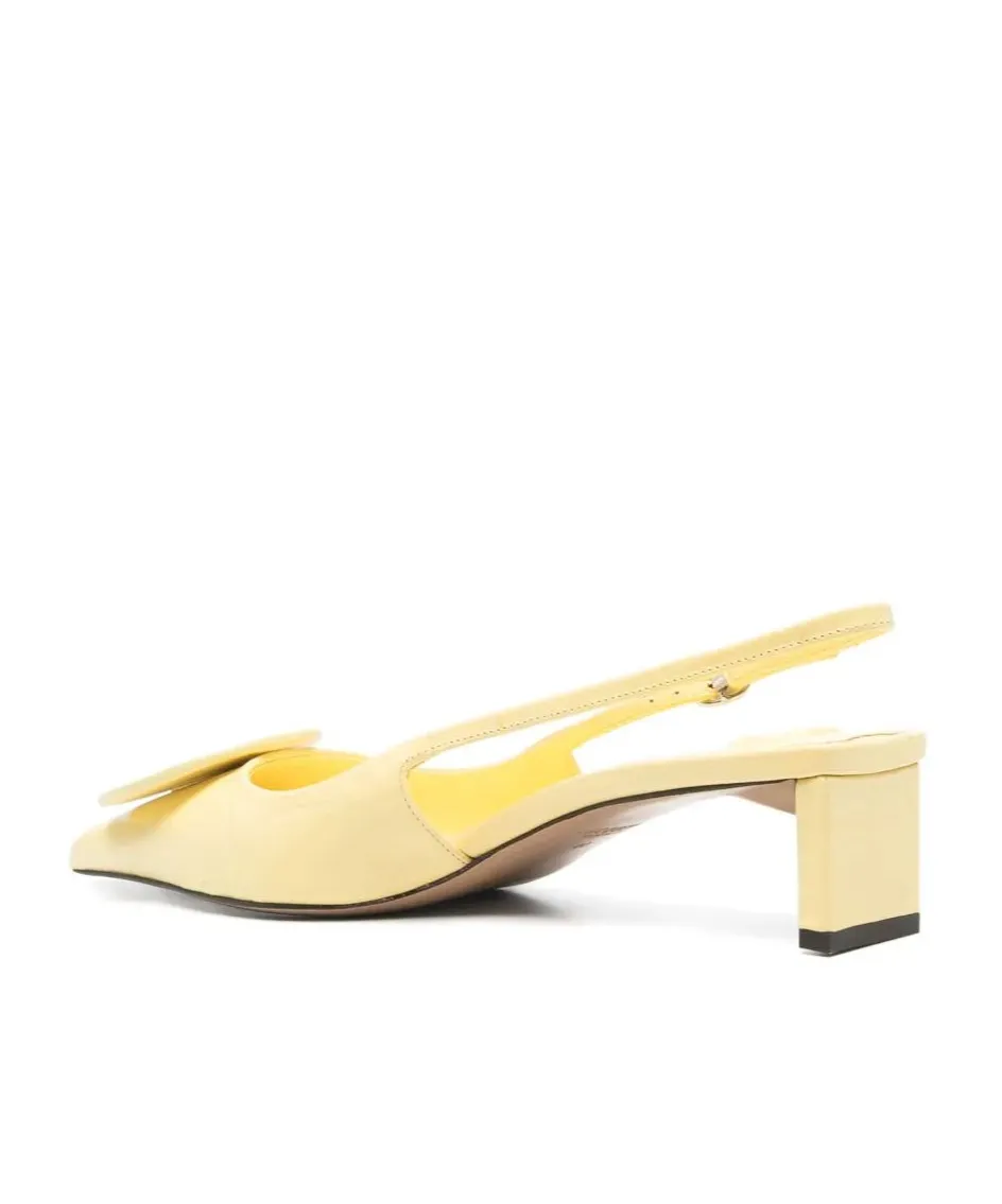 Jacquemus Pointed Toe Les Slingbacks Duelo Pumps