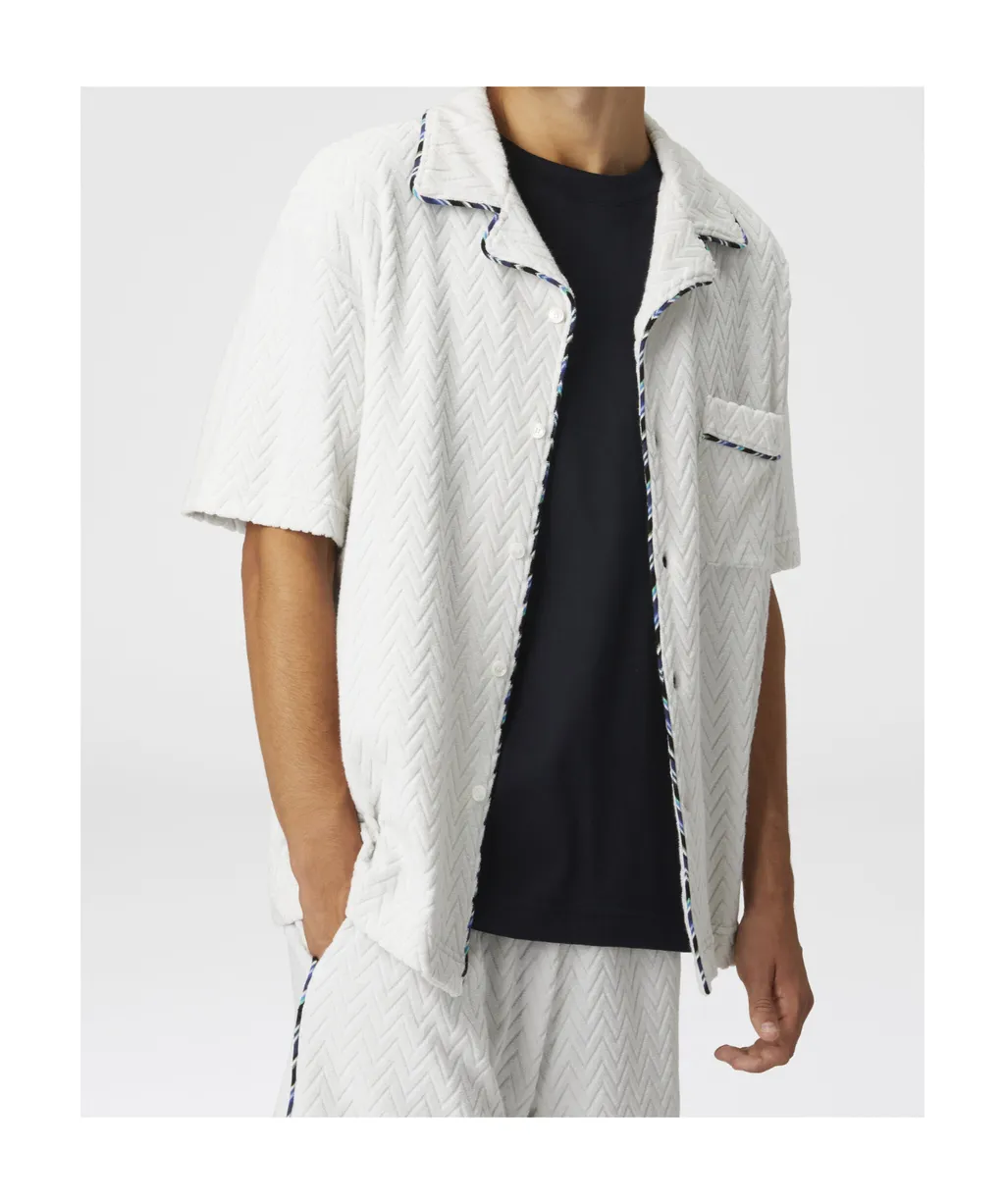 Missoni Zigzag Patterned Bowling Shirt